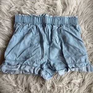 Aerie light blue stretchy shorts-XS